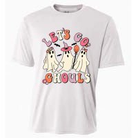 Lets Go Ghouls Halloween Cooling Performance Crew T-Shirt