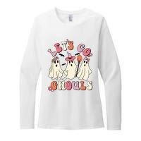 Lets Go Ghouls Halloween Womens CVC Long Sleeve Shirt