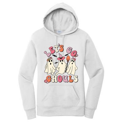 Lets Go Ghouls Halloween Women's Pullover Hoodie