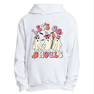 Lets Go Ghouls Halloween Urban Pullover Hoodie