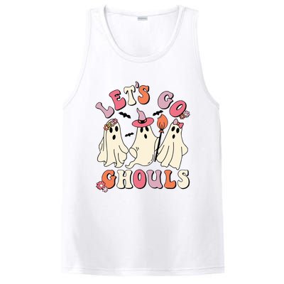 Lets Go Ghouls Halloween PosiCharge Competitor Tank