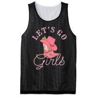 Lets Go Girl Fun Cute Country Western Cowgirl Bachelorette Mesh Reversible Basketball Jersey Tank