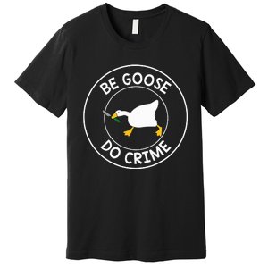 Love Goose Gamers Untitled Outfits Funny B Day Party For Fan Premium T-Shirt