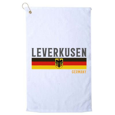 Leverkusen Germany Germany Flag Golf Towel