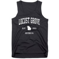 Locust Grove Georgia Ga Vintage Athletic Tank Top