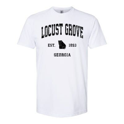 Locust Grove Georgia Ga Vintage Athletic Softstyle CVC T-Shirt