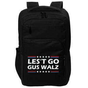 Lets Go Gus Walz Son Of Us Vice President Impact Tech Backpack