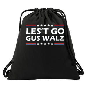 Lets Go Gus Walz Son Of Us Vice President Drawstring Bag