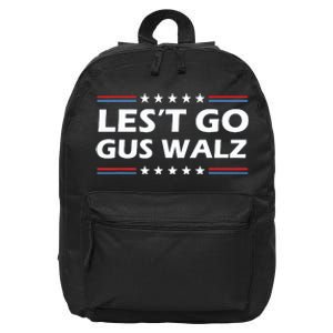 Lets Go Gus Walz Son Of Us Vice President 16 in Basic Backpack