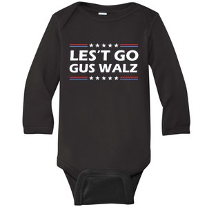 Lets Go Gus Walz Son Of Us Vice President Baby Long Sleeve Bodysuit