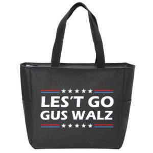 Lets Go Gus Walz Son Of Us Vice President Zip Tote Bag