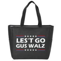 Lets Go Gus Walz Son Of Us Vice President Zip Tote Bag