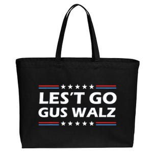 Lets Go Gus Walz Son Of Us Vice President Cotton Canvas Jumbo Tote