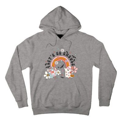 Lets Go Ghouls Halloween Ghost Tall Hoodie