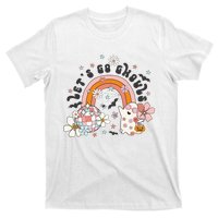 Lets Go Ghouls Halloween Ghost T-Shirt