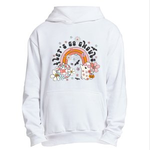 Lets Go Ghouls Halloween Ghost Urban Pullover Hoodie