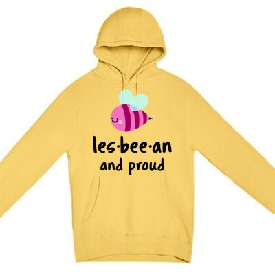 Lescool Giftbeecool Giftan And Proud Great Gift Premium Pullover Hoodie