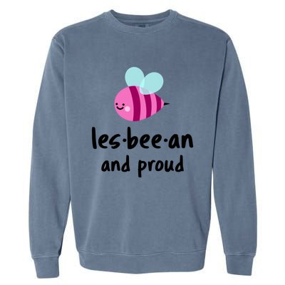 Lescool Giftbeecool Giftan And Proud Great Gift Garment-Dyed Sweatshirt