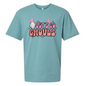 Lets Go Ghouls Gift Lets Go Bride Top Lets Go Ghouls Gift Sueded Cloud Jersey T-Shirt