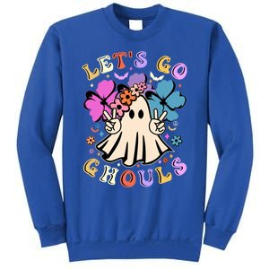 Lets Go Ghouls Halloween Boo Retro Halloween Party Meaningful Gift Sweatshirt