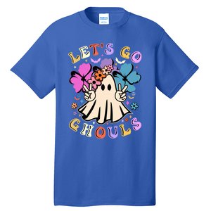 Lets Go Ghouls Halloween Boo Retro Halloween Party Meaningful Gift Tall T-Shirt