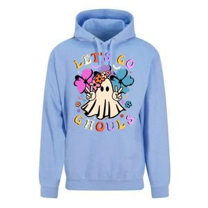 Lets Go Ghouls Halloween Boo Retro Halloween Party Meaningful Gift Unisex Surf Hoodie