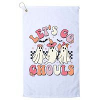 LetS Go Ghouls Halloween Ghost Outfit Costume Platinum Collection Golf Towel