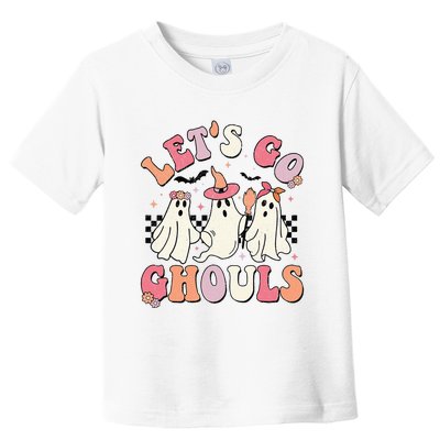 LetS Go Ghouls Halloween Ghost Outfit Costume Toddler T-Shirt