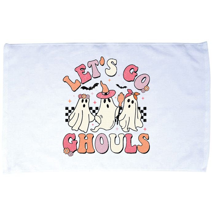 LetS Go Ghouls Halloween Ghost Outfit Costume Microfiber Hand Towel