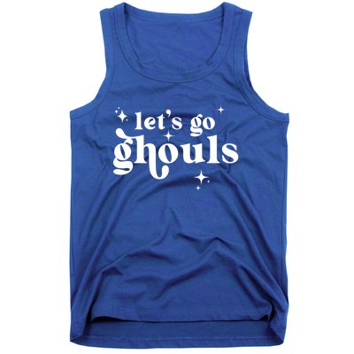 Lets Go Ghouls Halloween Graphic Design Gift Tank Top