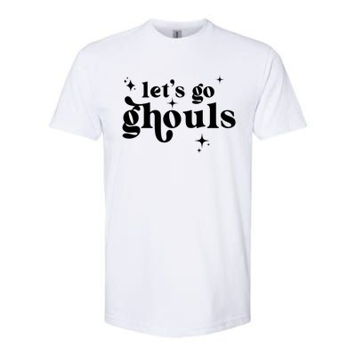 Lets Go Ghouls Halloween Graphic Design Gift Softstyle CVC T-Shirt