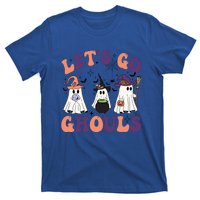 Lets Go Ghouls Funny Groovy Halloween Ghost Gift T-Shirt