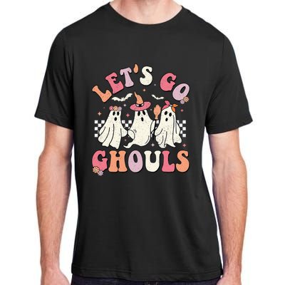 LetS Go Ghouls Halloween Ghost Outfit Costume Adult ChromaSoft Performance T-Shirt