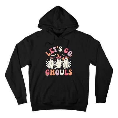 LetS Go Ghouls Halloween Ghost Outfit Costume Tall Hoodie