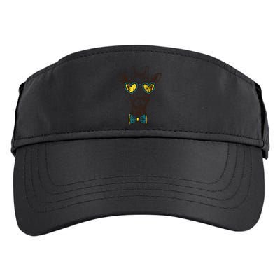 Love Giraffe Glasses Wildlife Wild Animal Gift Adult Drive Performance Visor
