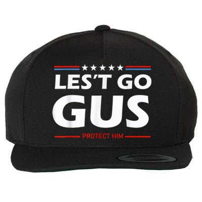 LetS Go Gus Harris Walz 2024 For President Wool Snapback Cap