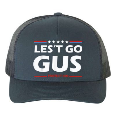 LetS Go Gus Harris Walz 2024 For President Yupoong Adult 5-Panel Trucker Hat