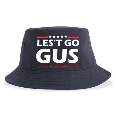 LetS Go Gus Harris Walz 2024 For President Sustainable Bucket Hat