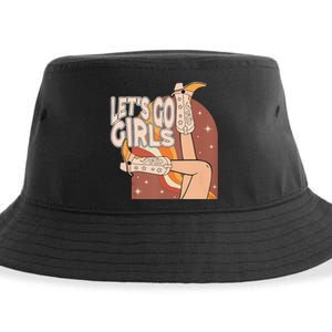 Lets Go Girls Cowgirl Boots Country Bachelorette Party Sustainable Bucket Hat