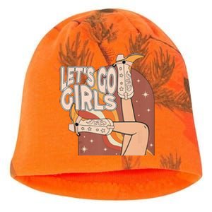 Lets Go Girls Cowgirl Boots Country Bachelorette Party Kati - Camo Knit Beanie