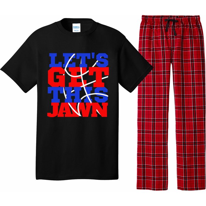 Let's go get this Jawn Philly Proud Slang Pajama Set