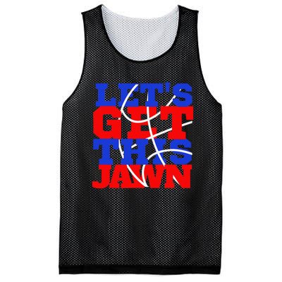 Let's go get this Jawn Philly Proud Slang Mesh Reversible Basketball Jersey Tank