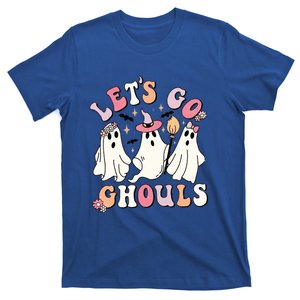 Lets Go Ghouls Groovy Retro Spooky Season Great Gift T-Shirt