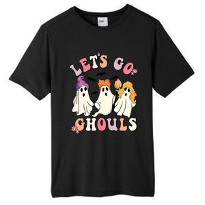 Lets Go Ghouls Funny Gift Lets Go Ghouls Funny Halloween Gift Tall Fusion ChromaSoft Performance T-Shirt