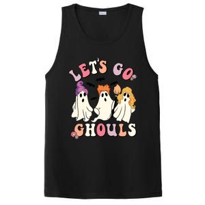 Lets Go Ghouls Funny Gift Lets Go Ghouls Funny Halloween Gift PosiCharge Competitor Tank