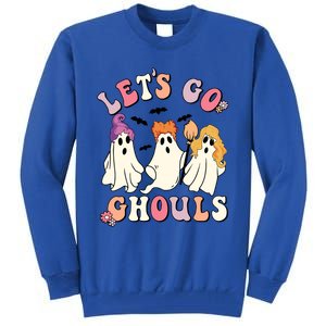 Lets Go Ghouls Funny Gift Lets Go Ghouls Funny Halloween Gift Tall Sweatshirt