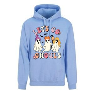 Lets Go Ghouls Funny Gift Lets Go Ghouls Funny Halloween Gift Unisex Surf Hoodie