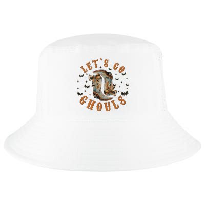 Lets Go Ghouls Halloween Cowgirl Cool Comfort Performance Bucket Hat