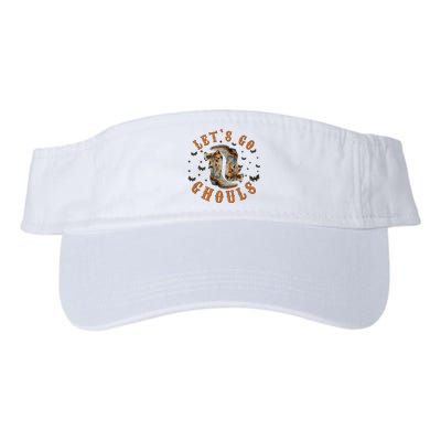 Lets Go Ghouls Halloween Cowgirl Valucap Bio-Washed Visor