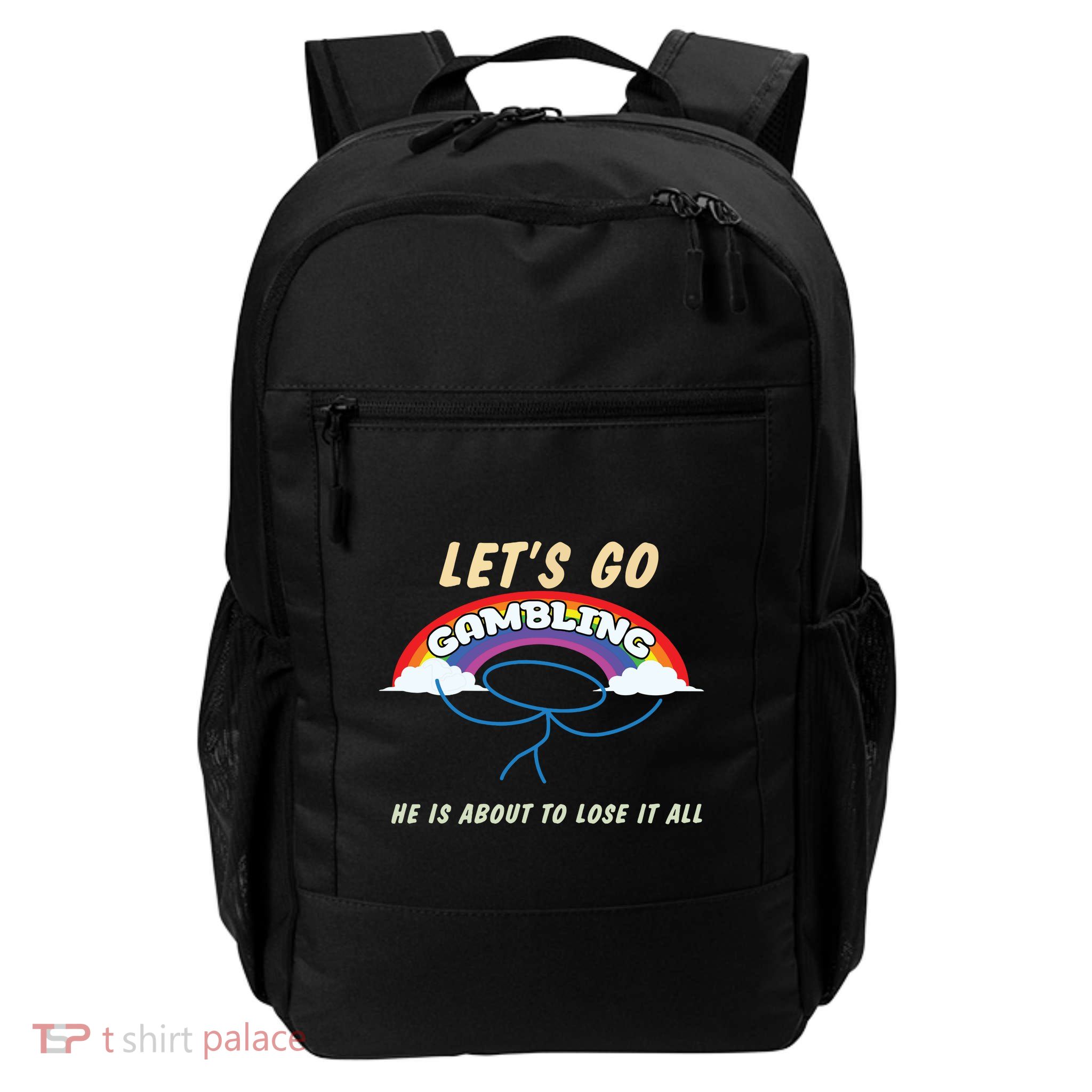 Lets Go Gambling Daily Commute Backpack